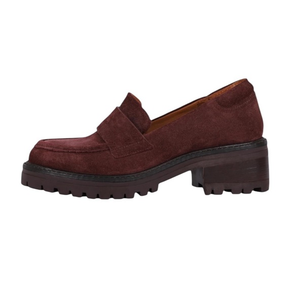 Kenneth Cole Shoes - Gentle Souls by Kenneth Cole Brenda Lug Loafer Bordeaux Burgundy 9.5 NIB